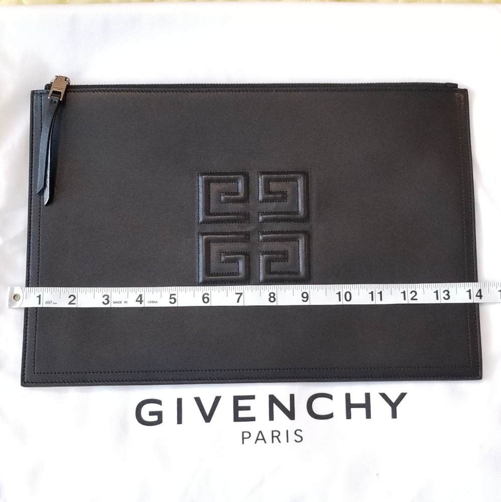 GENUINE GIVENCHY LARGE FLAT CLUTCH/ POUCH - Picture 6 of 8